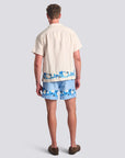 Bather Pearl Lawn Linen Camp Shirt - Natural-Men's Shirts-Brooklyn-Vancouver-Yaletown-Canada