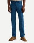 AG Everett Denim - Sulfur Deep Sea-Men's Pants-Brooklyn-Vancouver-Yaletown-Canada