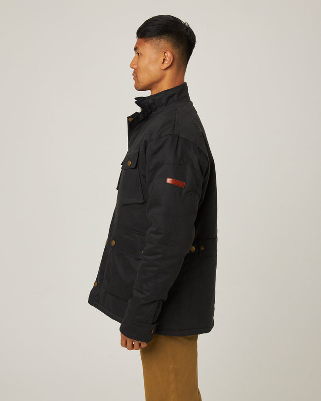 Peregrine Baxter Coat - Black-Men&#39;s Coats-Brooklyn-Vancouver-Yaletown-Canada