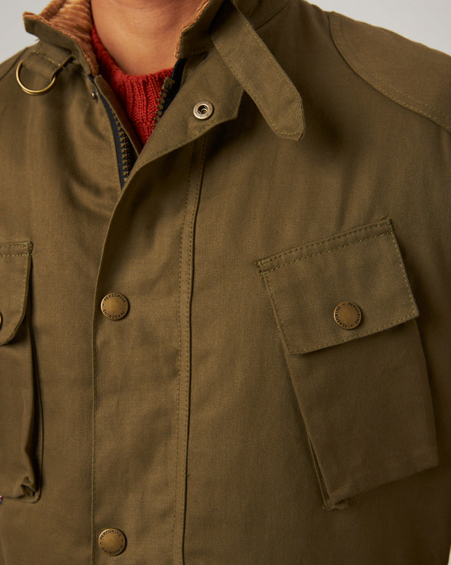 Peregrine Baxter Coat - Dusty Green-Men&#39;s Coats-Brooklyn-Vancouver-Yaletown-Canada