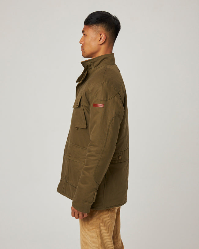 Peregrine Baxter Coat - Dusty Green-Men&#39;s Coats-Brooklyn-Vancouver-Yaletown-Canada