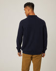Peregrine Beauford Polo Shirt - Navy-Men's T-Shirts-Brooklyn-Vancouver-Yaletown-Canada