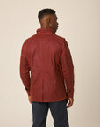 Peregrine Bexley Jacket - Brick-Men's Jackets-Brooklyn-Vancouver-Yaletown-Canada