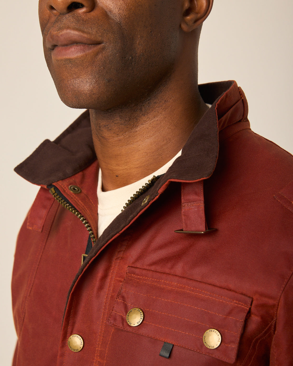 Peregrine Bexley Jacket - Brick-Men's Jackets-Brooklyn-Vancouver-Yaletown-Canada