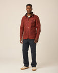 Peregrine Bexley Jacket - Brick-Men's Jackets-Brooklyn-Vancouver-Yaletown-Canada
