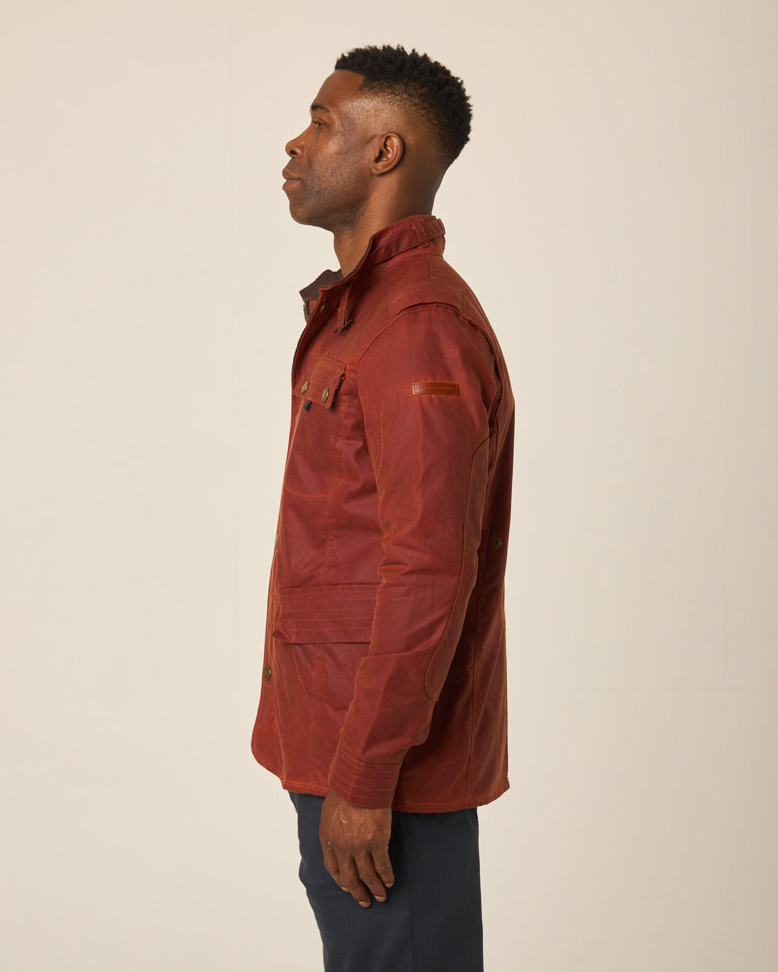 Peregrine Bexley Jacket - Brick-Men's Jackets-Brooklyn-Vancouver-Yaletown-Canada