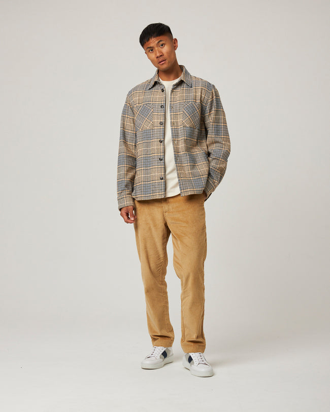 Peregrine Blunt Overshirt - Charles Check-Men&#39;s T-Shirts-Brooklyn-Vancouver-Yaletown-Canada