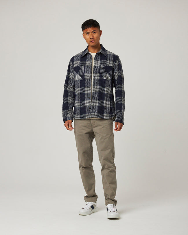 Peregrine Blunt Overshirt - William Check-Men&#39;s Shirts-Brooklyn-Vancouver-Yaletown-Canada