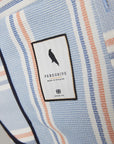 Peregrine Blunt Overshirt - River Stripe-Men's Shirts-Brooklyn-Vancouver-Yaletown-Canada