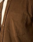 Peregrine Chalet Corduroy Shirt - Oak-Men's Shirts-Brooklyn-Vancouver-Yaletown-Canada