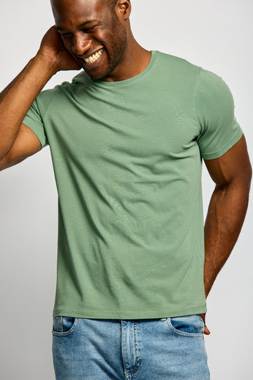 Easy Mondays Crew Neck Pistachio-Men&#39;s T-Shirts-Brooklyn-Vancouver-Yaletown-Canada