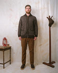 Outclass Zip Cardigan - Brown Marl-Men's Sweaters-Brooklyn-Vancouver-Yaletown-Canada