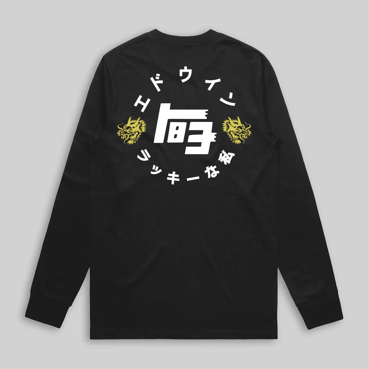 Edwin Long Sleeve Tee - Navy Lucky You