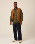 Peregrine Duke Gilet - Mustard-Men's Jackets-Brooklyn-Vancouver-Yaletown-Canada