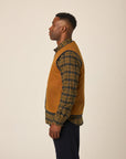 Peregrine Duke Gilet - Mustard-Men's Jackets-Brooklyn-Vancouver-Yaletown-Canada