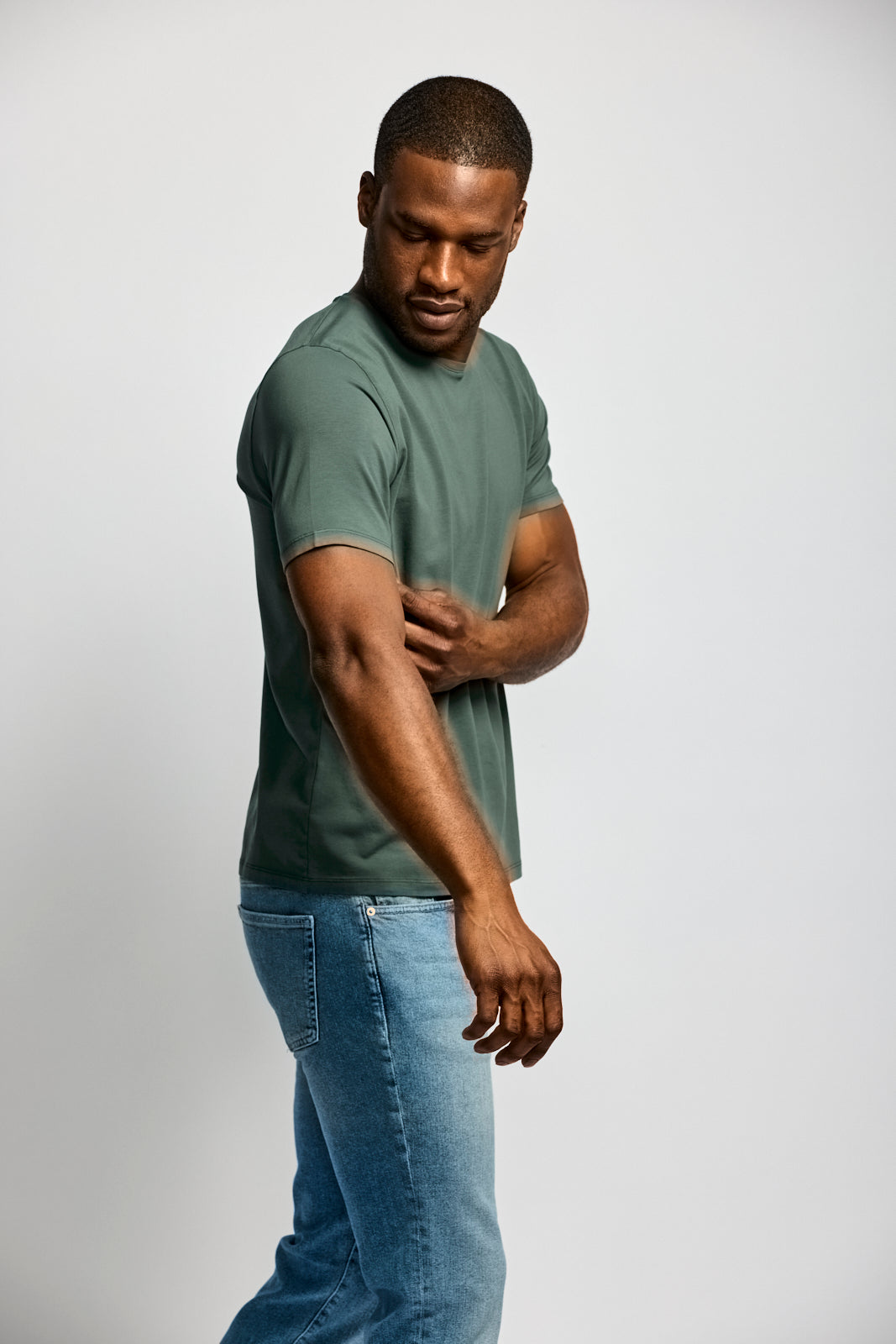 Easy Mondays Crew Neck Shadow-Men's T-Shirts-Brooklyn-Vancouver-Yaletown-Canada