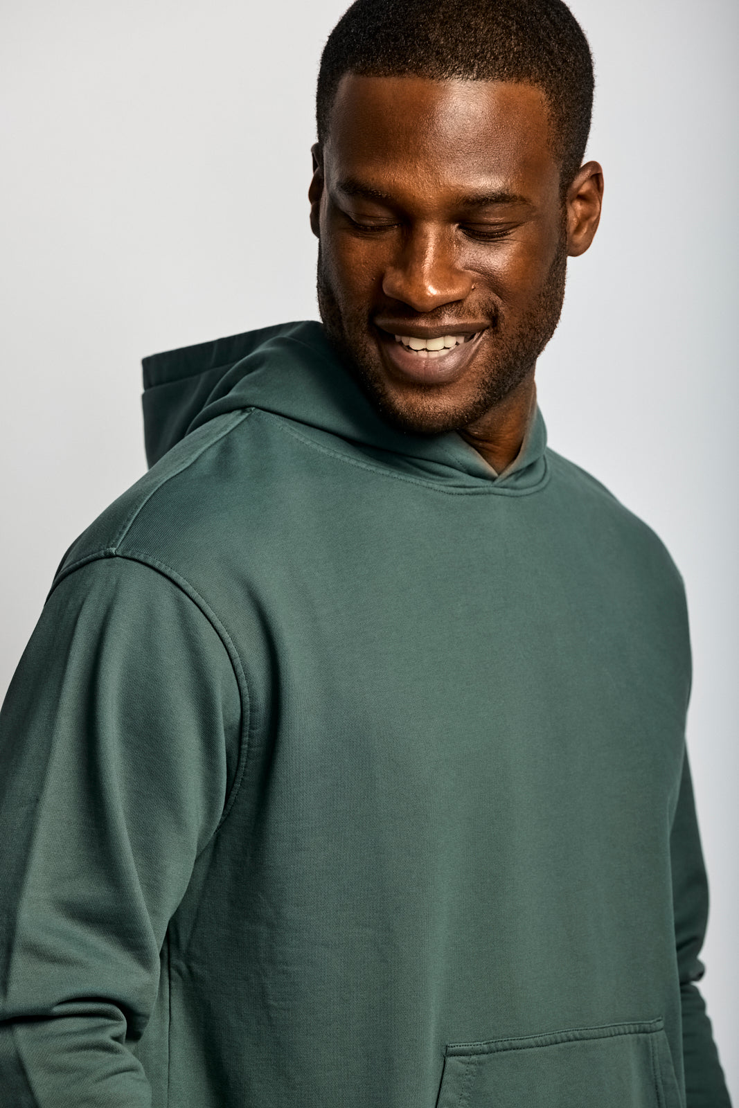 Easy Mondays Organic Cotton Hoodie Shadow-Men&#39;s Sweatshirts-Howard-Surrey-Canada