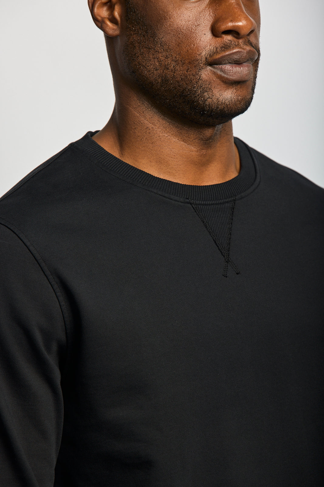 Easy Mondays Organic Cotton Sweatshirt Black-Men&#39;s Sweatshirts-Brooklyn-Vancouver-Yaletown-Canada
