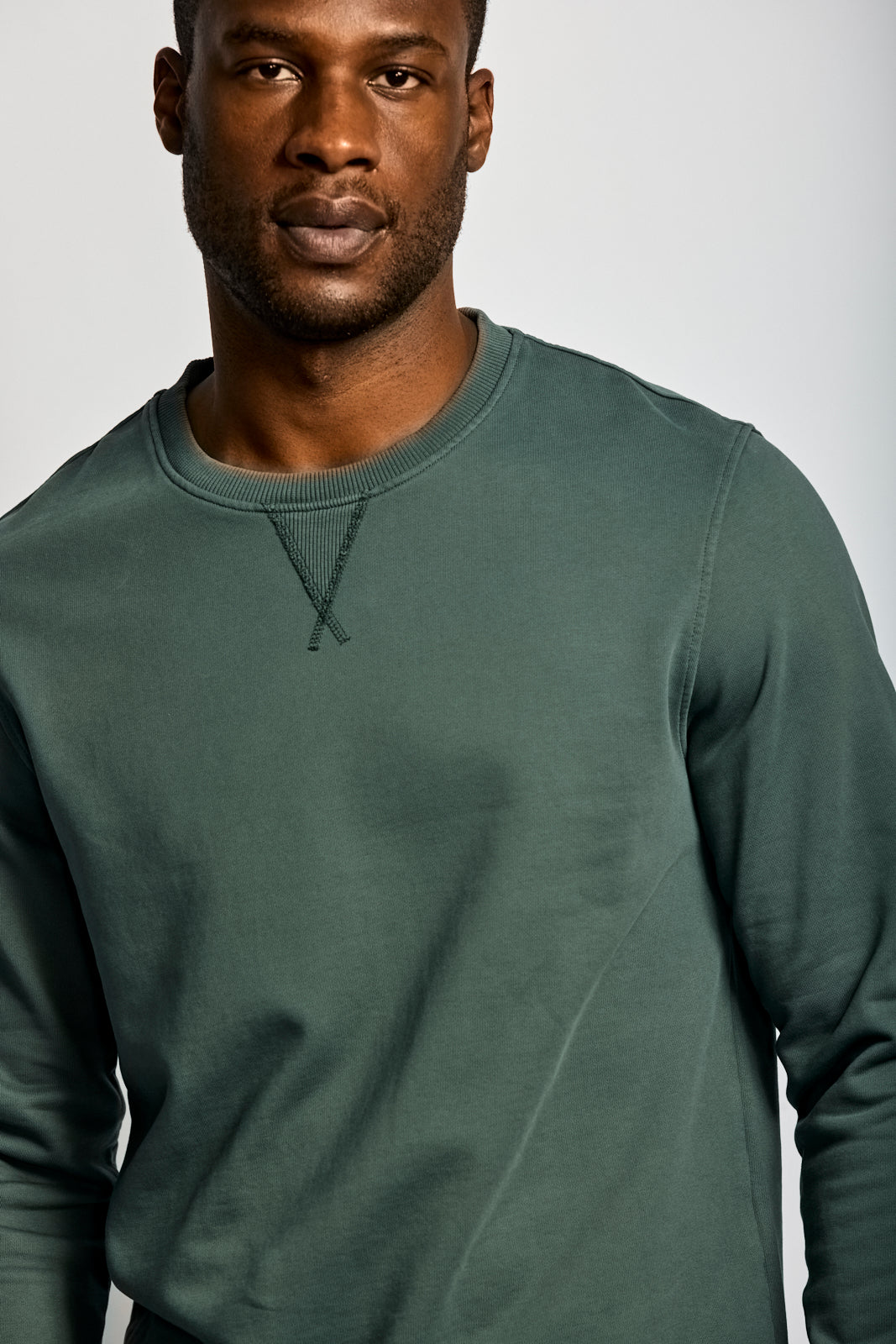 Easy Mondays Organic Cotton Sweatshirt Shadow-Men's Sweatshirts-Brooklyn-Vancouver-Yaletown-Canada