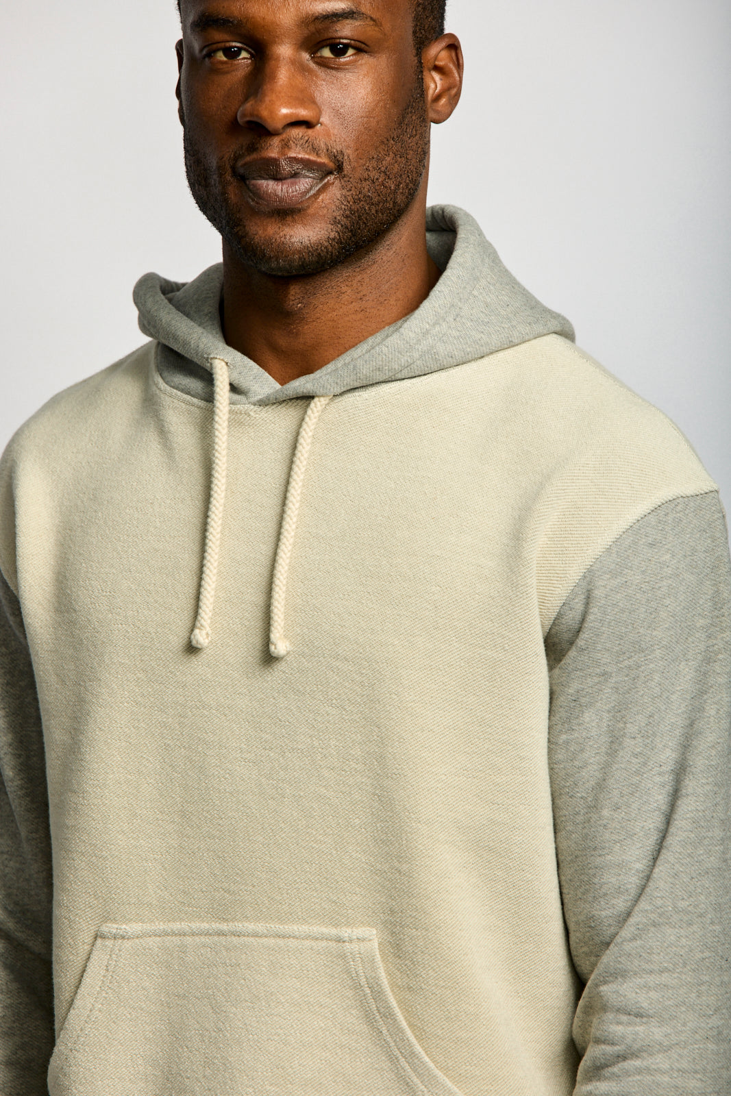 Easy Mondays Reverse Hoodie Oatmeal-Men&#39;s Sweatshirts-Howard-Surrey-Canada