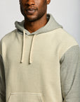Easy Mondays Reverse Hoodie Oatmeal-Men's Sweatshirts-Howard-Surrey-Canada