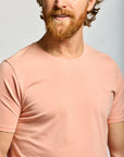 Easy Mondays Crew Neck T Rosewood-Men's T-Shirts-Brooklyn-Vancouver-Yaletown-Canada