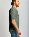 Easy Mondays Towel Terry Polo Thyme-Men's T-Shirts-Brooklyn-Vancouver-Yaletown-Canada