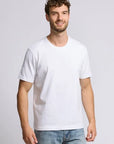 Easy Mondays Heavyweight Crew Neck T-Shirt - White-Men's T-Shirts-Brooklyn-Vancouver-Yaletown-Canada