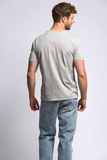 Easy Mondays Crew Neck T-Shirt - Stone-Men's T-Shirts-Brooklyn-Vancouver-Yaletown-Canada