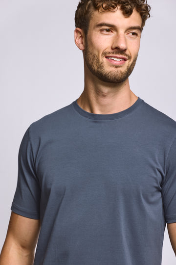 Easy Mondays Crew Neck T-Shirt - Abyss-Men's T-Shirts-Brooklyn-Vancouver-Yaletown-Canada