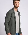 Easy Mondays Everyday Blazer Waffle - Shadow-Men's Blazers-Brooklyn-Vancouver-Yaletown-Canada