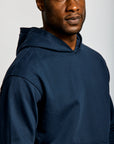 Easy Mondays Organic Cotton Hoodie Navy-Men's Sweatshirts-Howard-Surrey-Canada