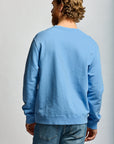 Easy Mondays Slub Cotton Sweatshirt Azure-Men's Sweatshirts-Brooklyn-Vancouver-Yaletown-Canada