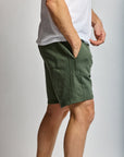 Easy Mondays Slub Cotton Short Thyme-Men's Shorts-Brooklyn-Vancouver-Yaletown-Canada