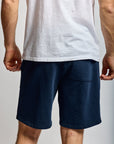 Easy Mondays Slub Cotton Short Navy-Men's Shorts-Brooklyn-Vancouver-Yaletown-Canada