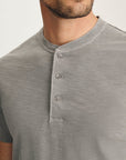 34 Heritage Slub Ss Henley Chiseled Stone-Men's T-Shirts-Brooklyn-Vancouver-Yaletown-Canada