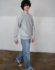 Edwin Eca4004 Classic Crew Sweatshirt - Grey-Men's Sweatshirts-Brooklyn-Vancouver-Yaletown-Canada