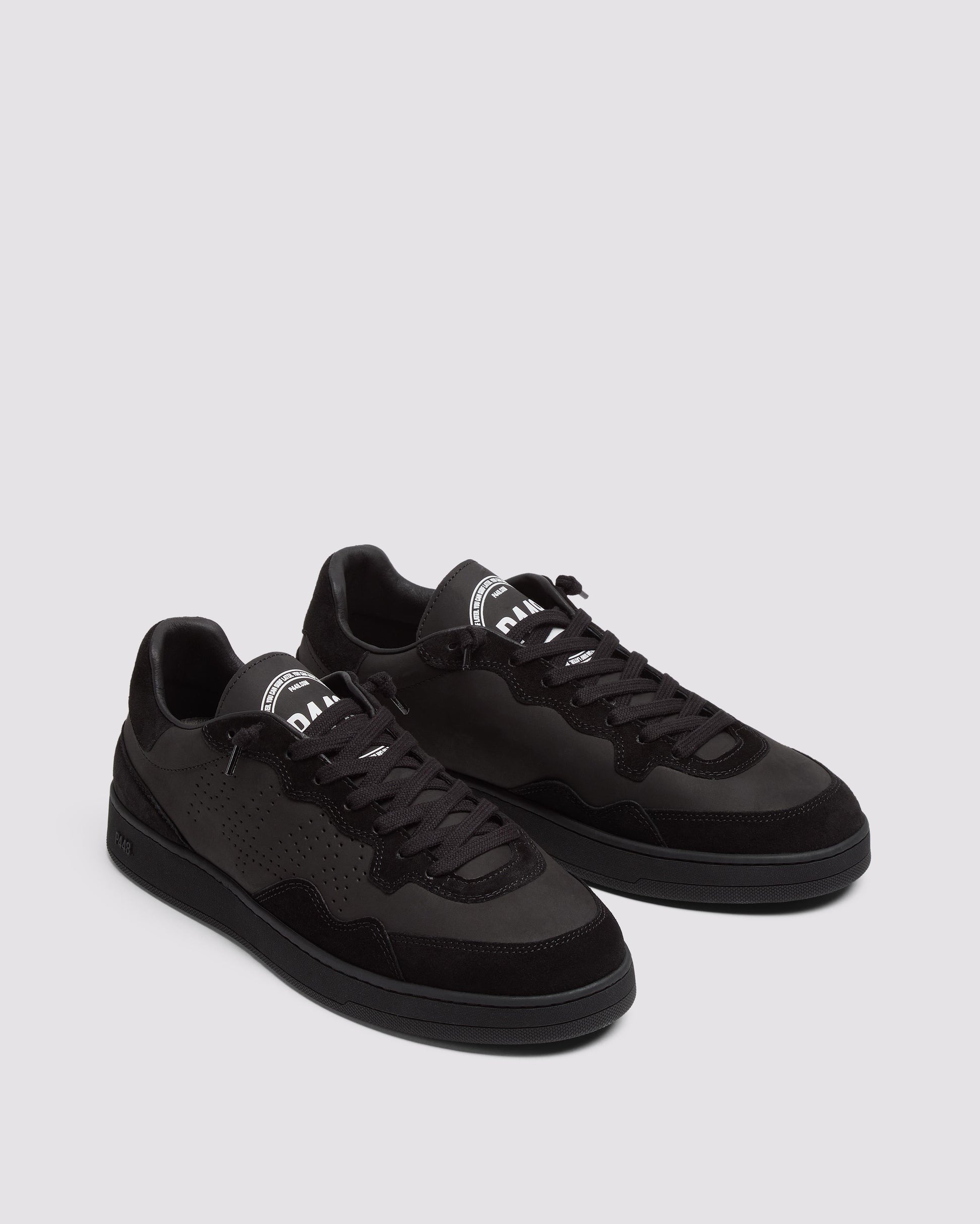 P448 The Vert Sneakers - All Black-Men's Shoes-Brooklyn-Vancouver-Yaletown-Canada