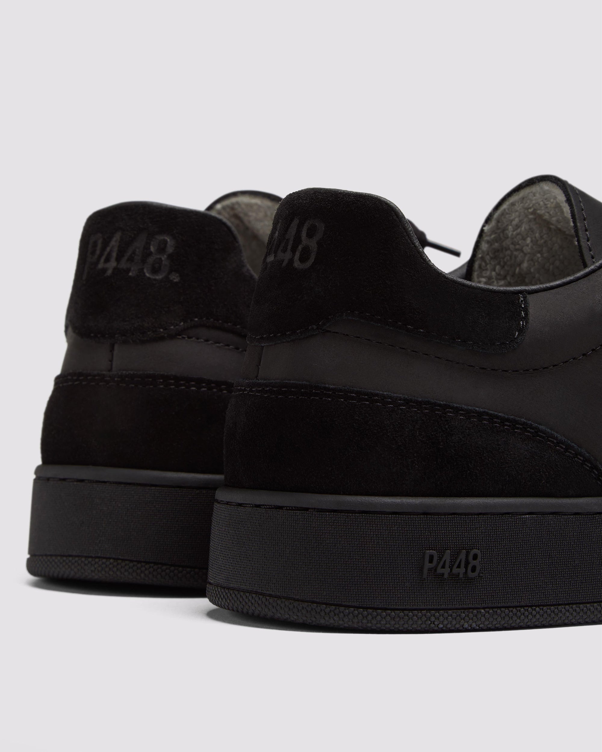 P448 The Vert Sneakers - All Black-Men&#39;s Shoes-Brooklyn-Vancouver-Yaletown-Canada