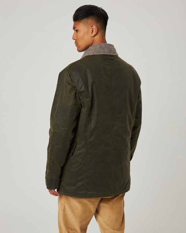 Peregrine Field Coat - Olive-Men's Coats-Brooklyn-Vancouver-Yaletown-Canada