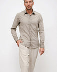 Ploumanach Harrison Poplin Shirt - Grafite-Men's Shirts-Brooklyn-Vancouver-Yaletown-Canada