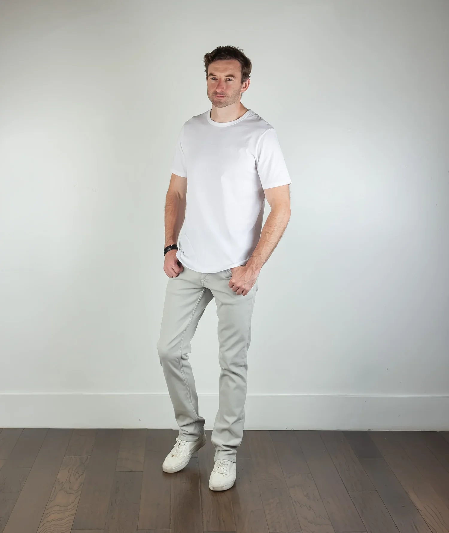 Jude Neale Axe Denim White Glacier