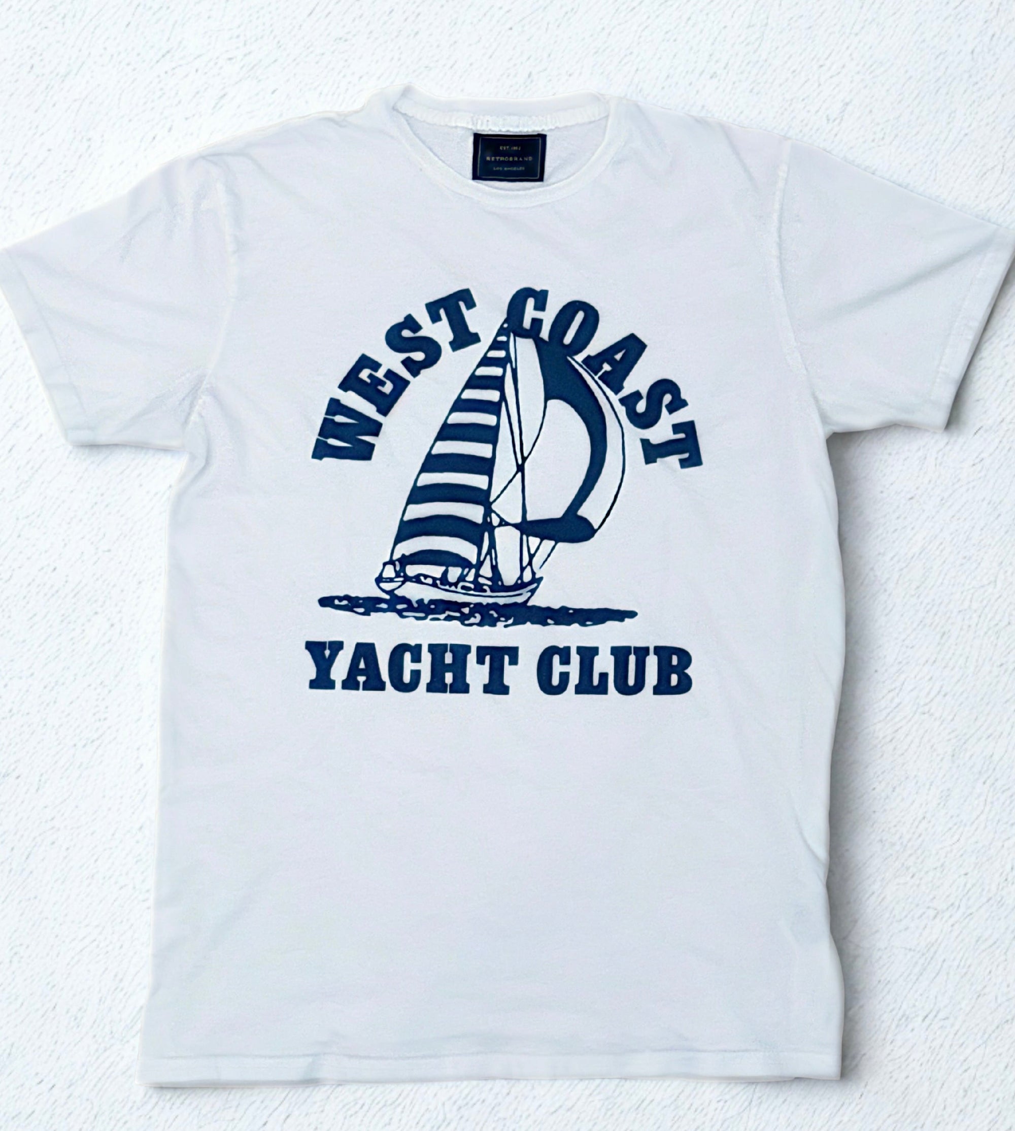 Retro Brand T-Shirt West Coast Yacht Club-Men's T-Shirts-Brooklyn-Vancouver-Yaletown-Canada