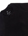 Jude Neale Rogan Waffle Long Sleeve - Black-Men's Shirts-Brooklyn-Vancouver-Yaletown-Canada