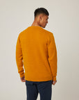 Peregrine Intercity Crew Jumper - Honey-Men's Sweaters-Brooklyn-Vancouver-Yaletown-Canada