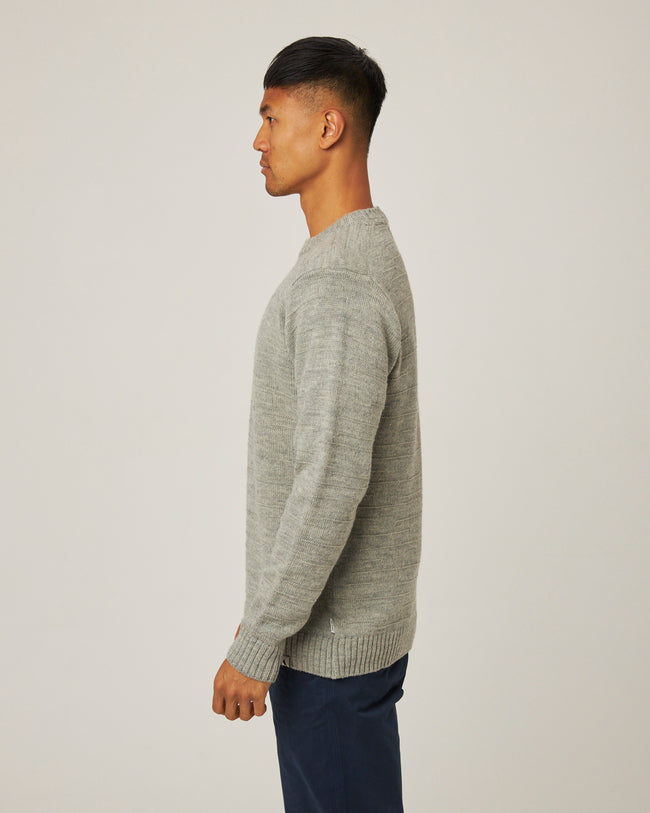 Peregrine Intercity Crew Jumper - Honey-Men&#39;s Sweaters-Brooklyn-Vancouver-Yaletown-Canada