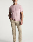 34 Heritage Slub Crew Neck Tshirt Woodrose-Men's T-Shirts-Brooklyn-Vancouver-Yaletown-Canada