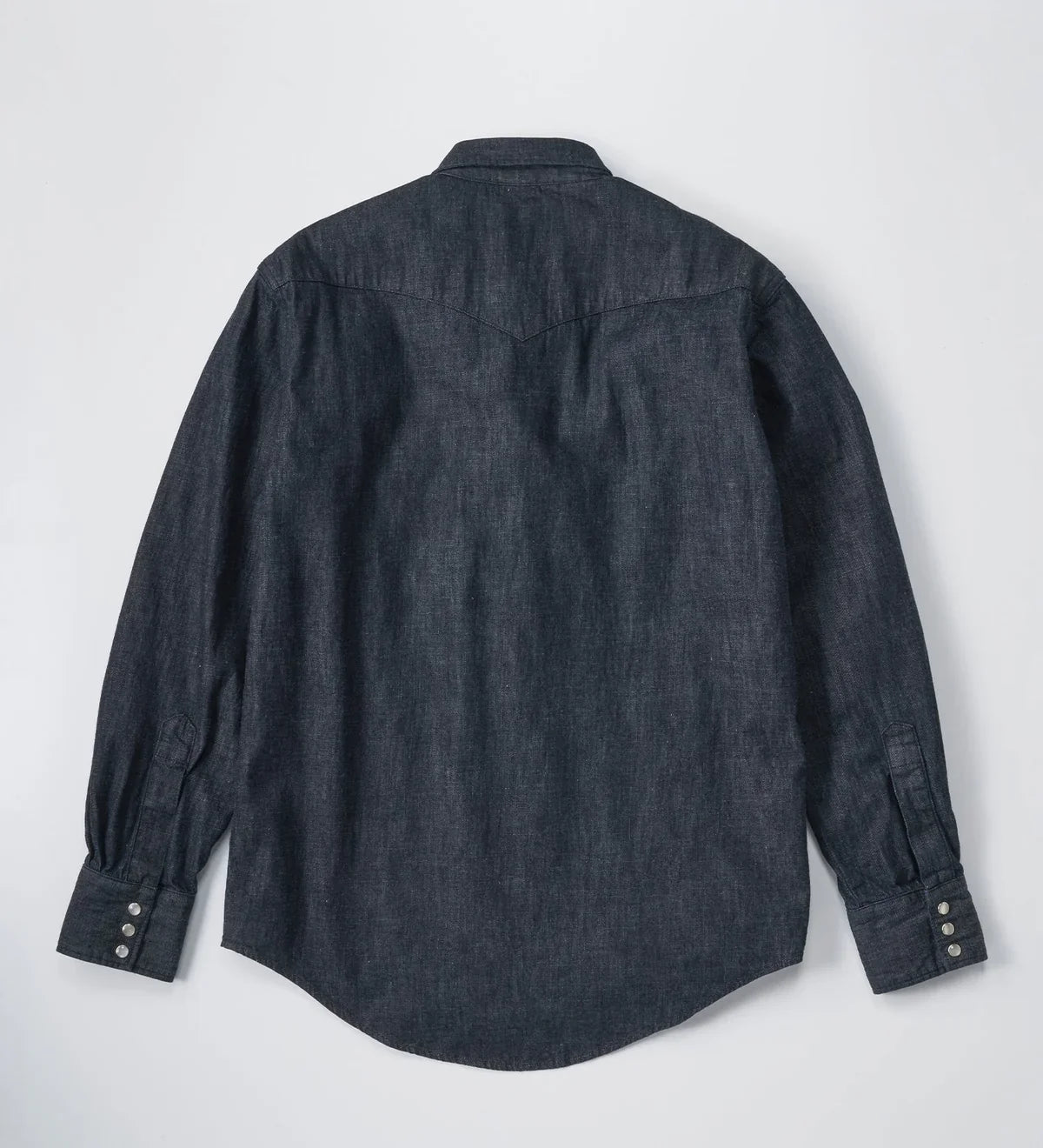 Edwin Kst069-00 Western Shirt - Blue Denim-Men's Shirts-Brooklyn-Vancouver-Yaletown-Canada