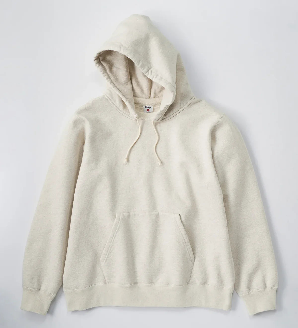 Edwin Kst070-34 Hoodie - Oatmeal-Men's Sweatshirts-Brooklyn-Vancouver-Yaletown-Canada