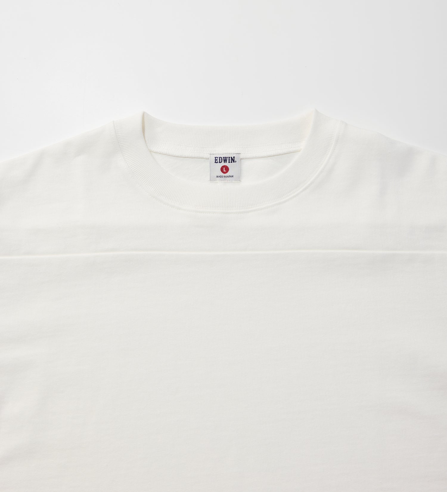 Edwin Football T-Shirt - Wht-Men's T-Shirts-Brooklyn-Vancouver-Yaletown-Canada